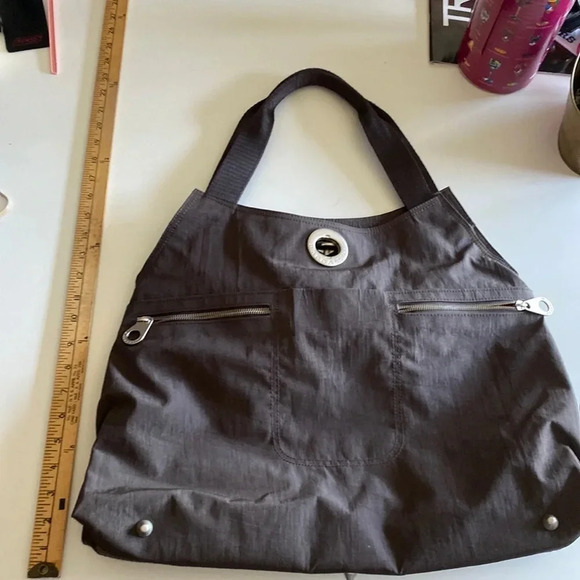 Baggallini brown lightweight shoulder bag - Picture 1 of 10